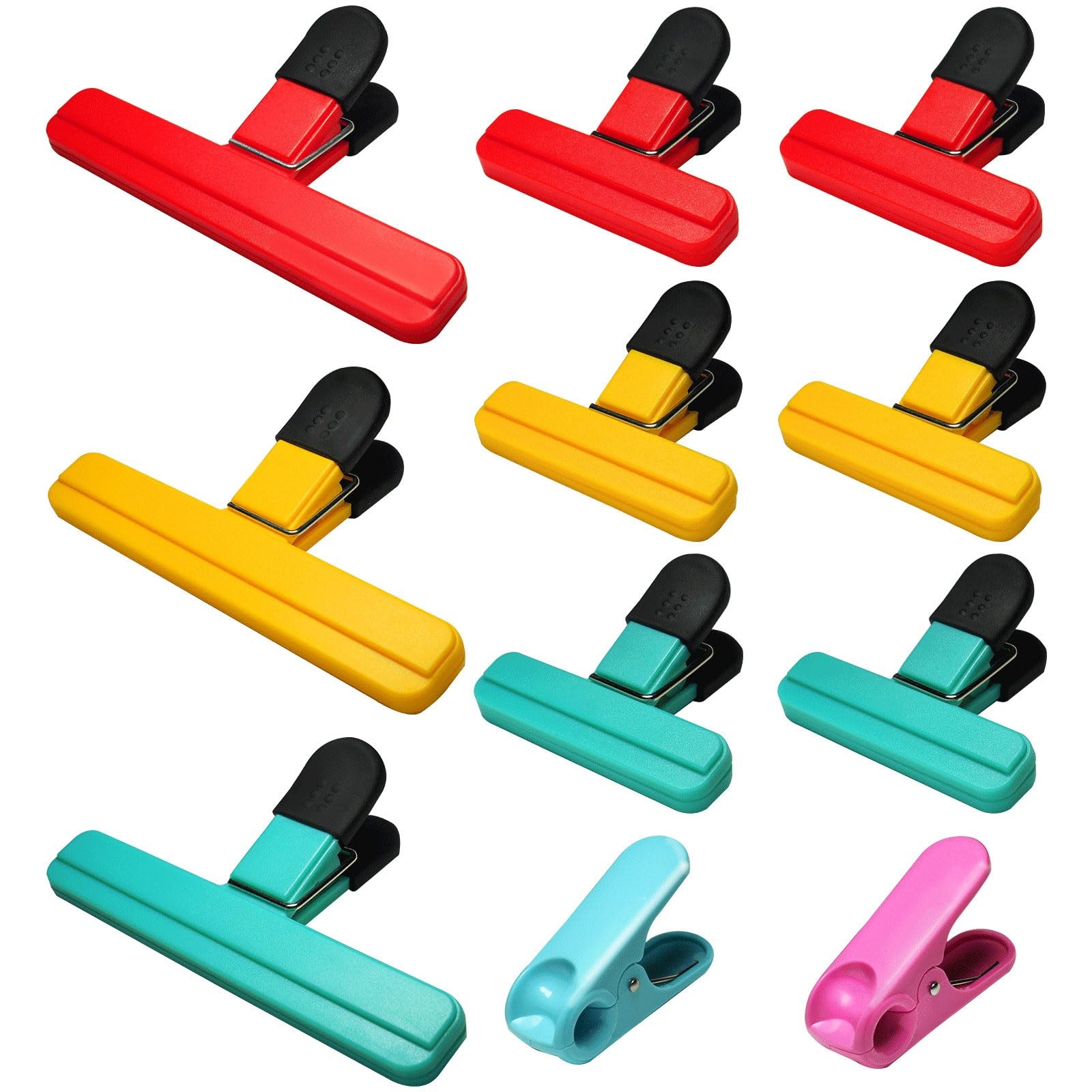 11 Pack Chip Clips Food Bag Clips for Food Packages Chips Storage Bags Heavy ...