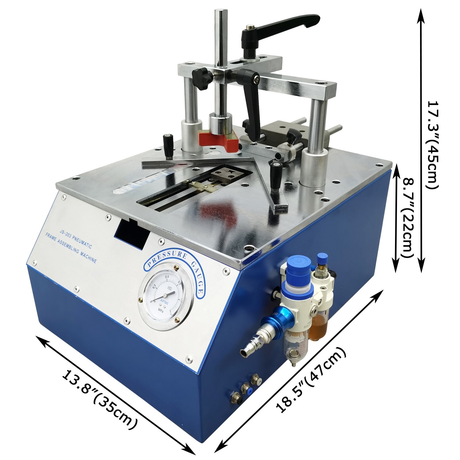 Pneumatic Picture Frame Nailing Machine Wood Frame Stitching Nail Frame Machine