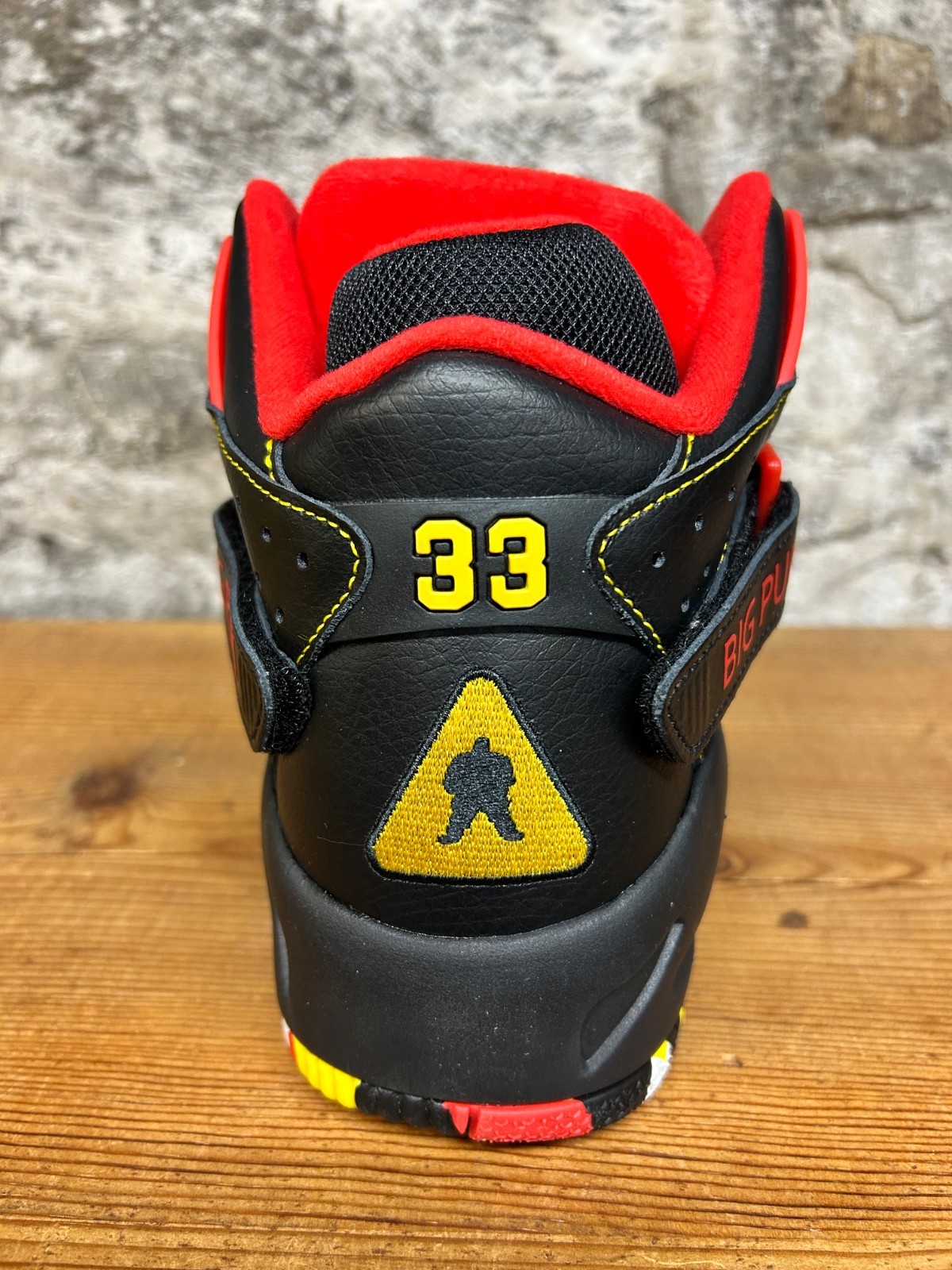 EWING ROGUE x BIG PUN Yellow/Black/Red 1EW02645-025 New In Box