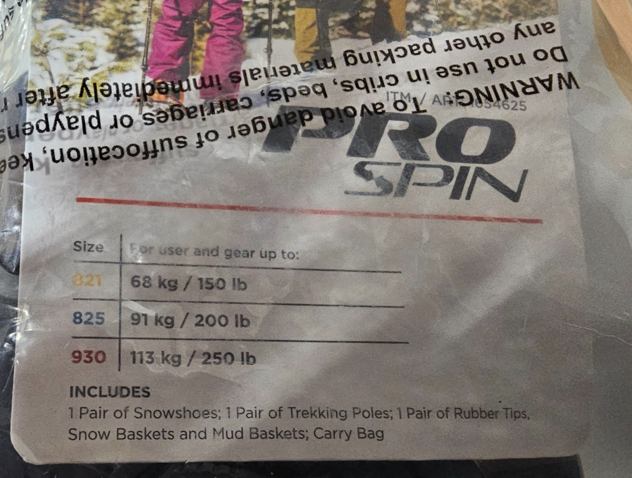 ALPTREK - Pro SPIN 821 Snowshoe Kit - Sawtooth Angular Frame - Small - 150lb