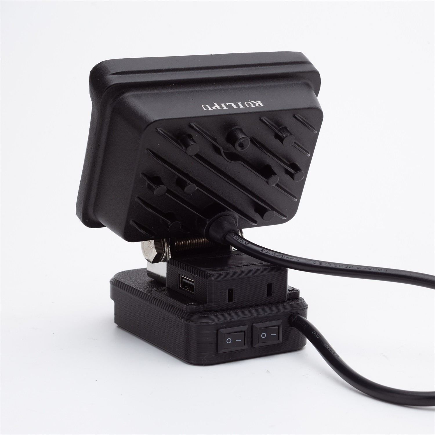 LED Work Light For Bauer 20V Li-Ion Battery Foldable Compact Job Site Light