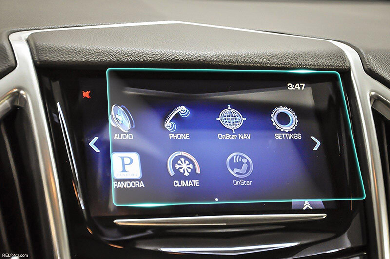 Crystal Clear Screen Protector for 2013 Cadillac SRX Vehicle Navigation