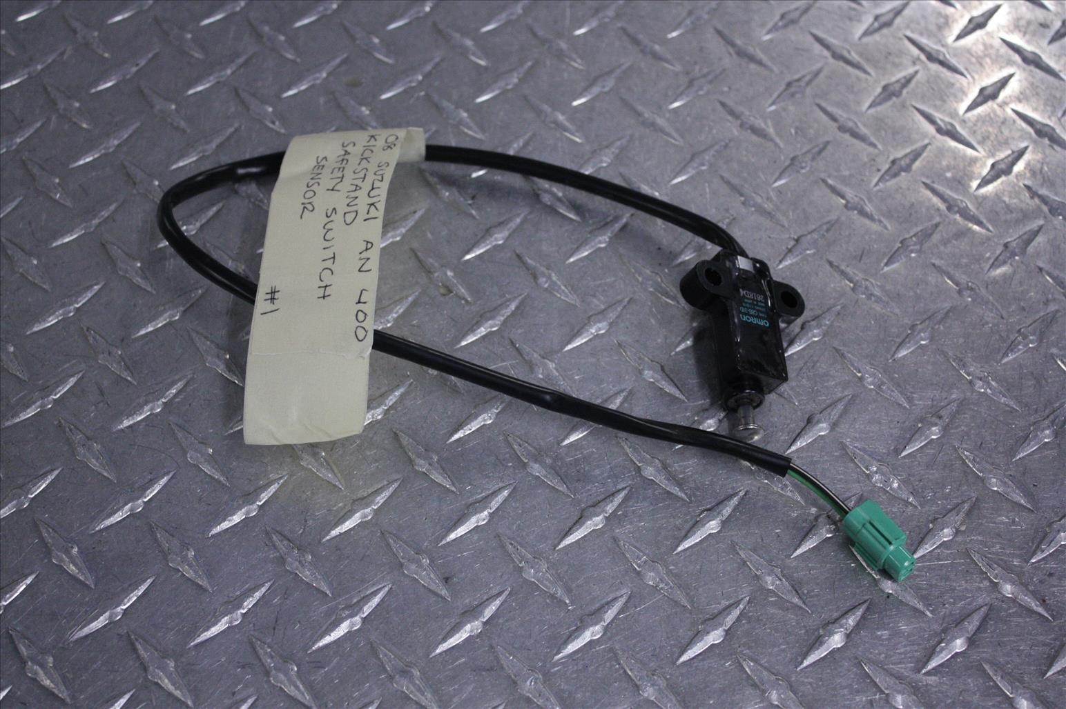 2008 SUZUKI AN 400 KICKSTAND SAFETY SWITCH SENSOR #1 OEM AN400 08