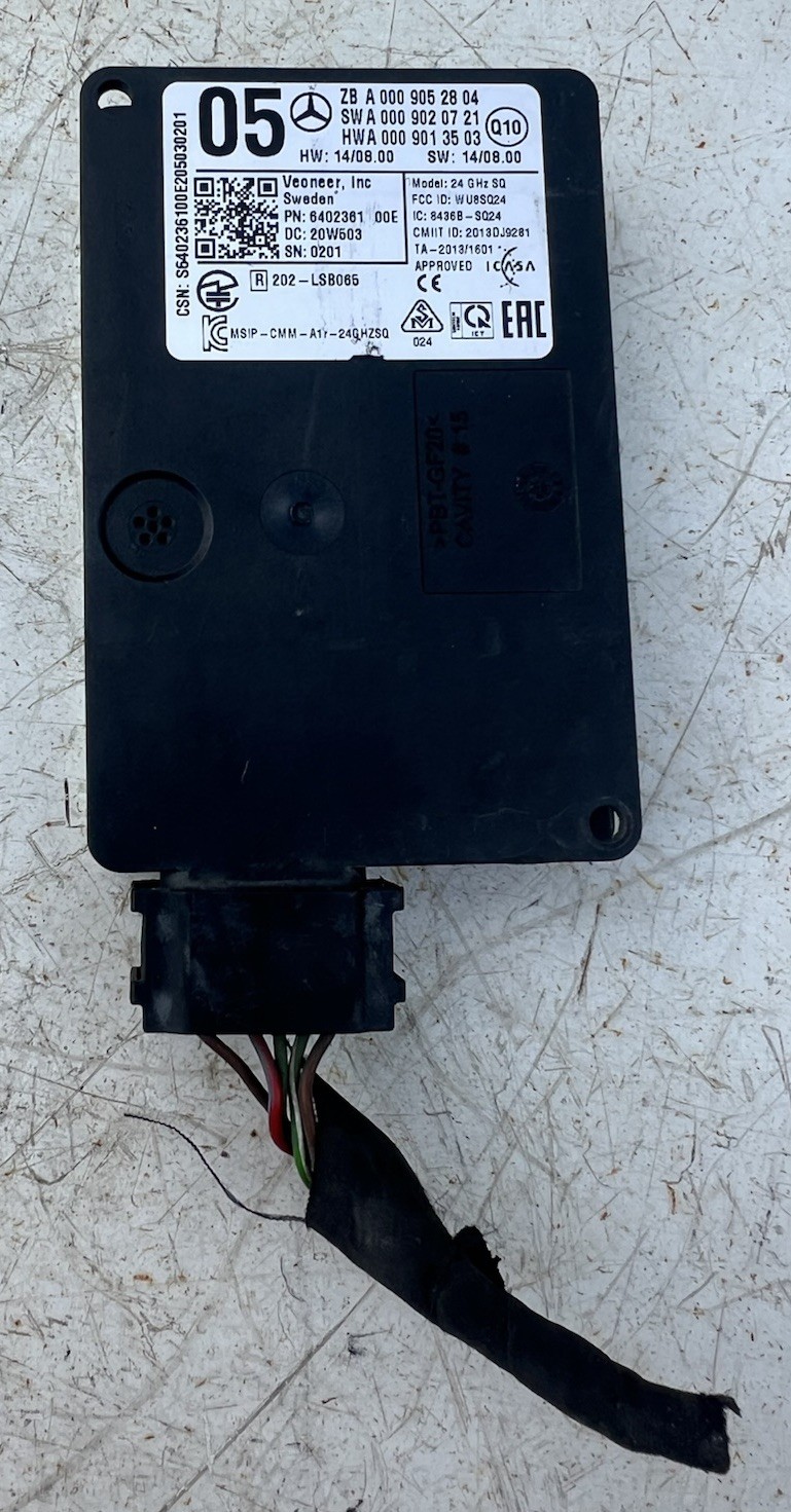 MERCEDES C-Class Blind Spot Radar Distance Sensor Cruise Control OEM 2015 - 2022