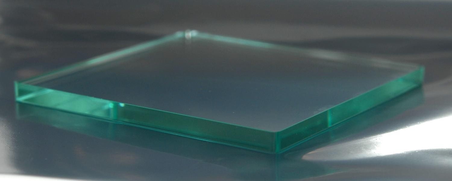 Information International Heat Absorbing Glass Plate 3.5" Square x 0.25", Green