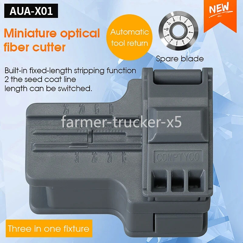 Fiber Cleaver AUA-X01 Cable Cutting Knife FTTH Fiber Optic Knife Tools New