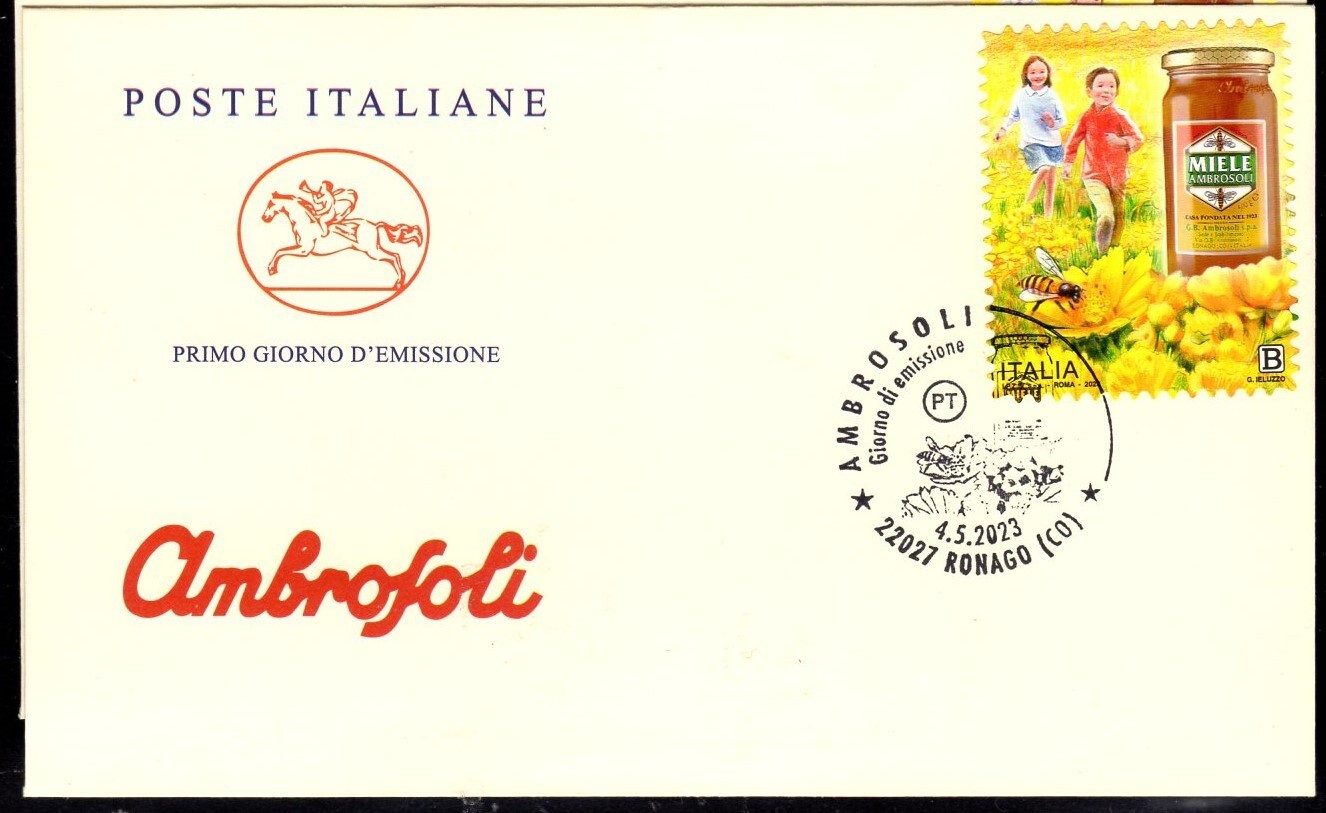 Maximum 2023 Honey Ambrosoli Postcard