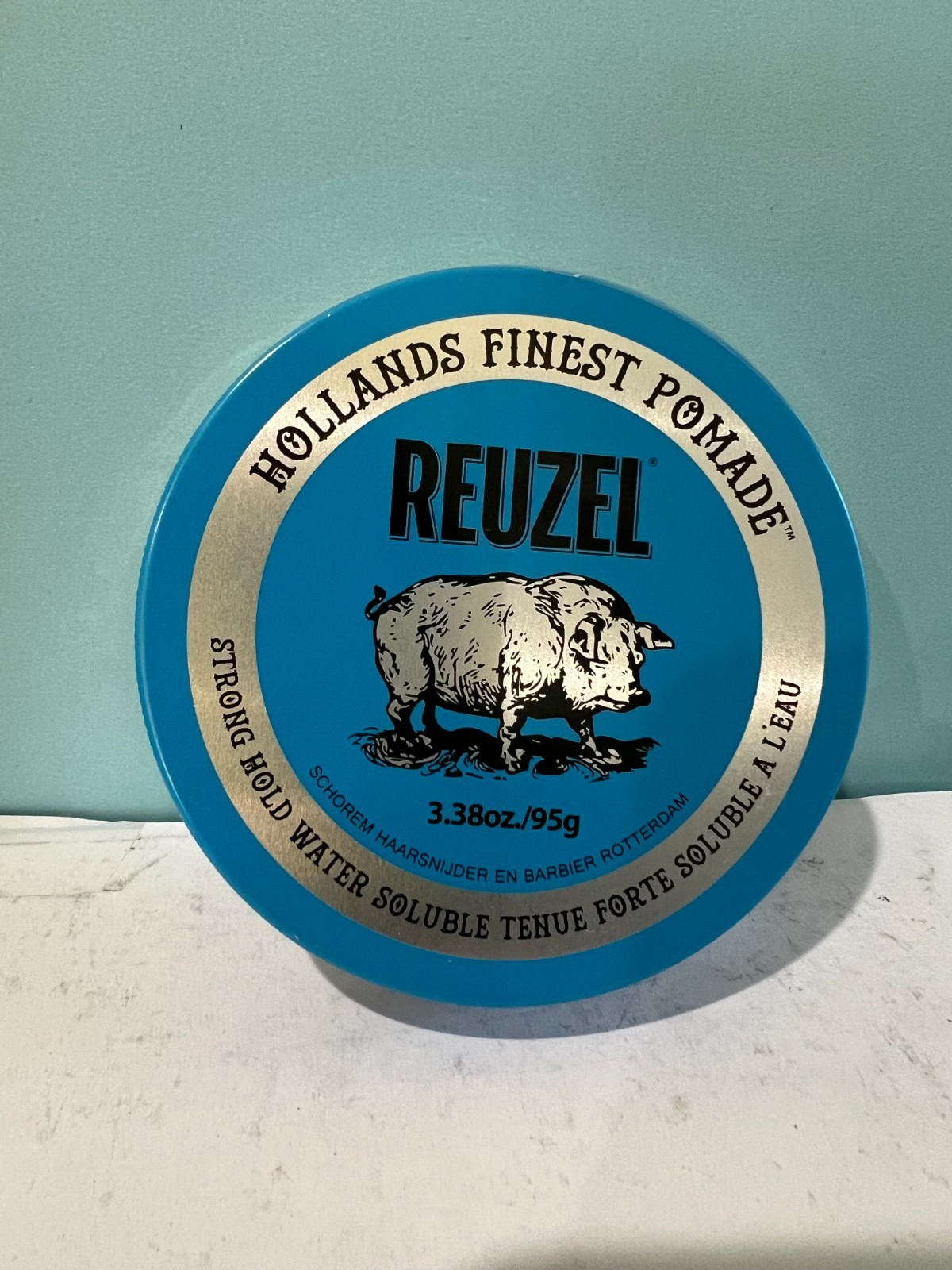 Reuzel Blue Strong Hold Water Soluble Pomade 3.38oz New & Authentic