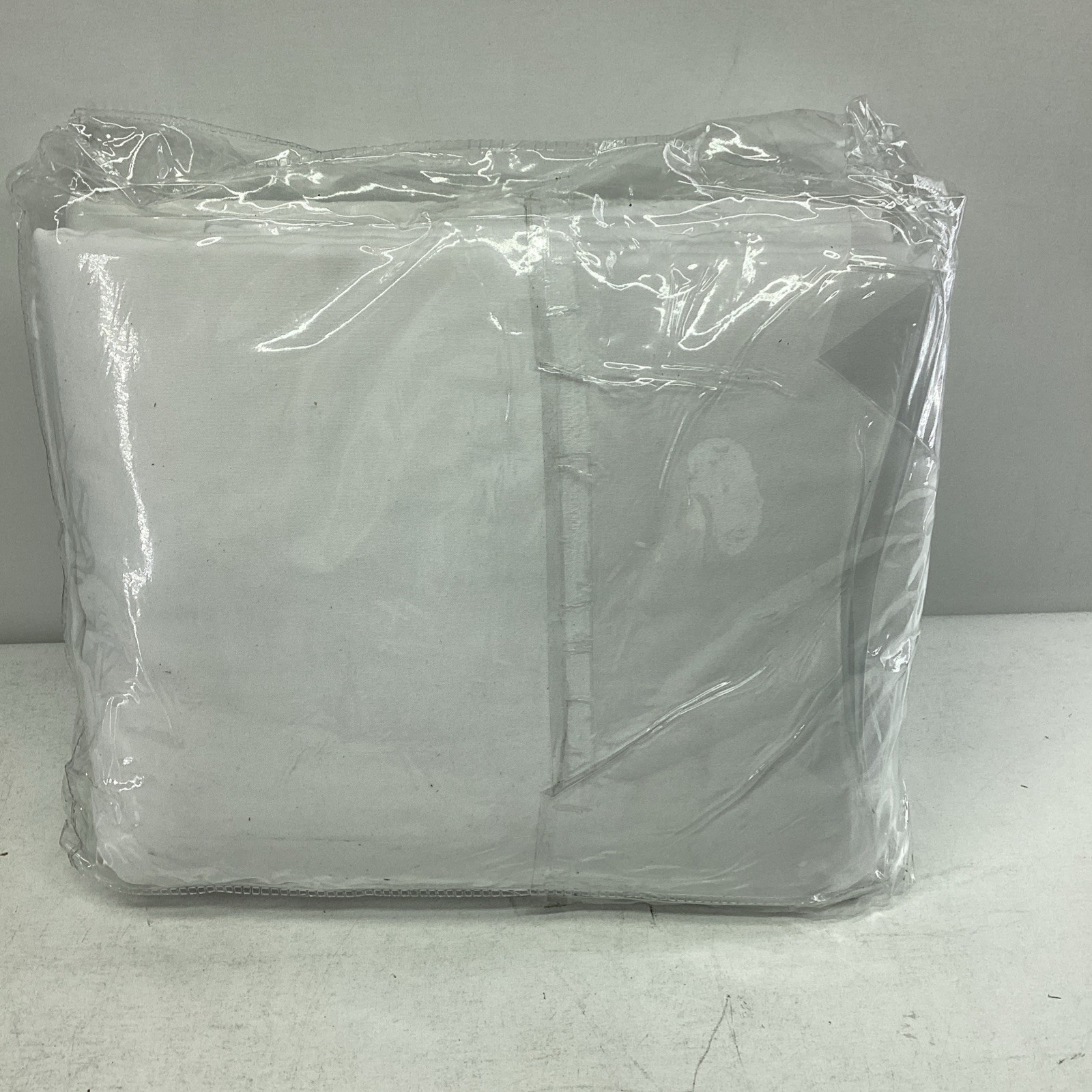 Bed Basic 4 Piece Sheet Set Cotton/Polyester 36" x 80" White