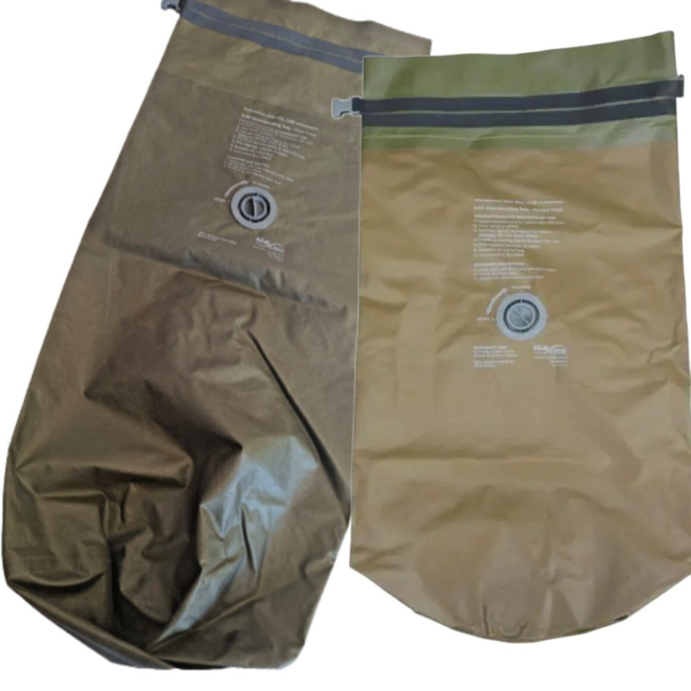 USGI USMC SealLine ILBE 56L and 65L Waterproof Dry Bag Liners 2 Pack Bundle