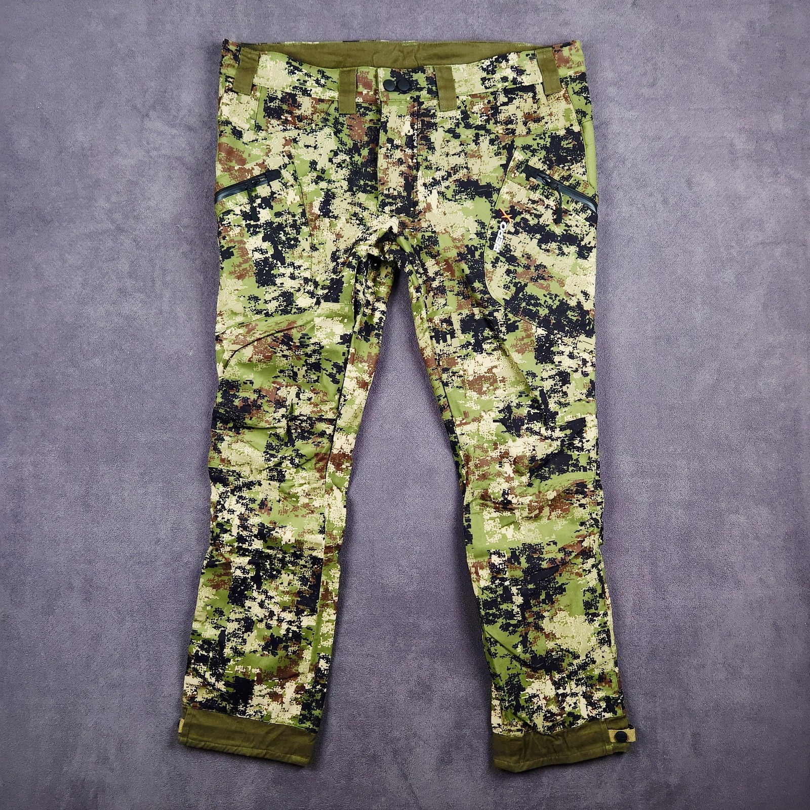 Repo Extreme Lined Hunting Pants Mens 2XL Camo xFade Waterproof Drybuster