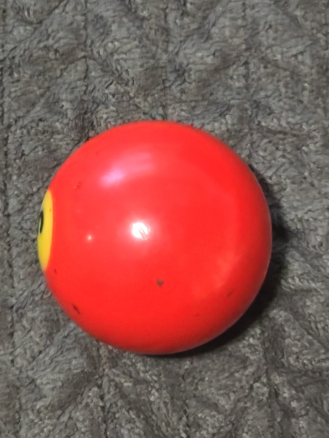 🎱Vintage Replacement Belgian(#3) Pool Ball~Billiards Solid Red Ball 2"