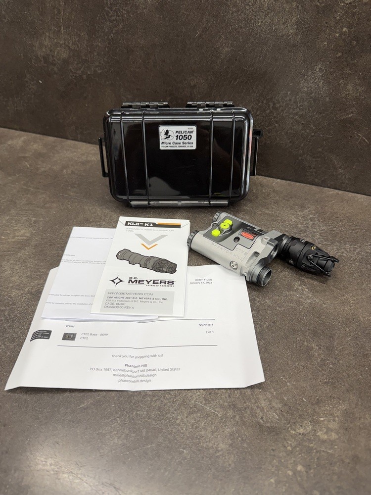 Phantom Hill CTF2 Laser Module w/ B.E. Meyers KIJI K1 Illuminator