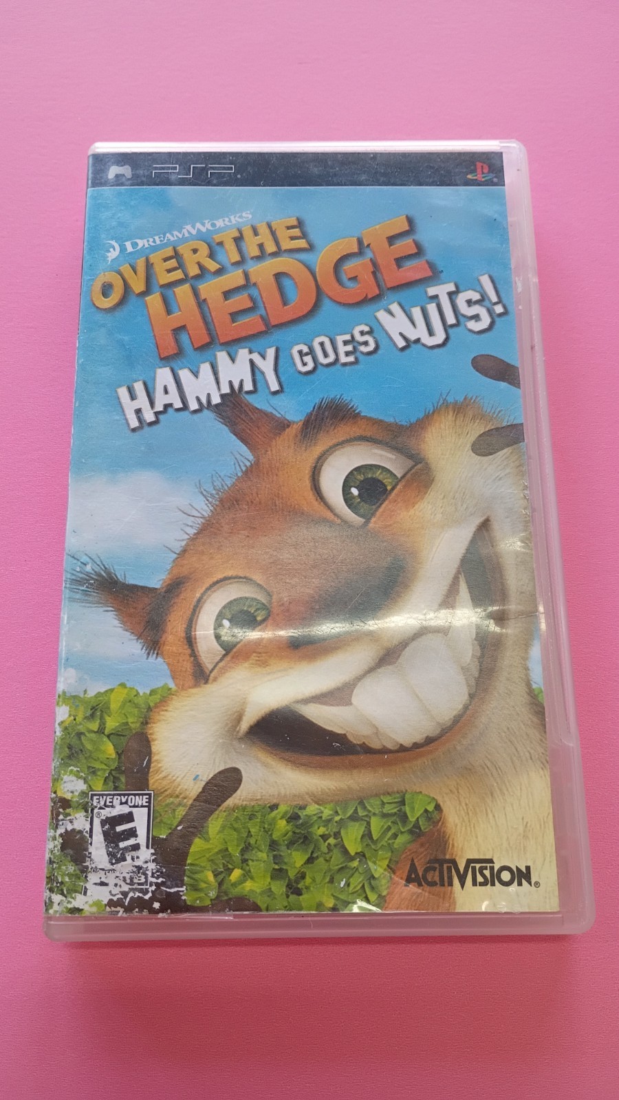 Over the Hedge Hammy Goes Nuts PSP (NO GAME) Case & Booklet Only - fast ship!