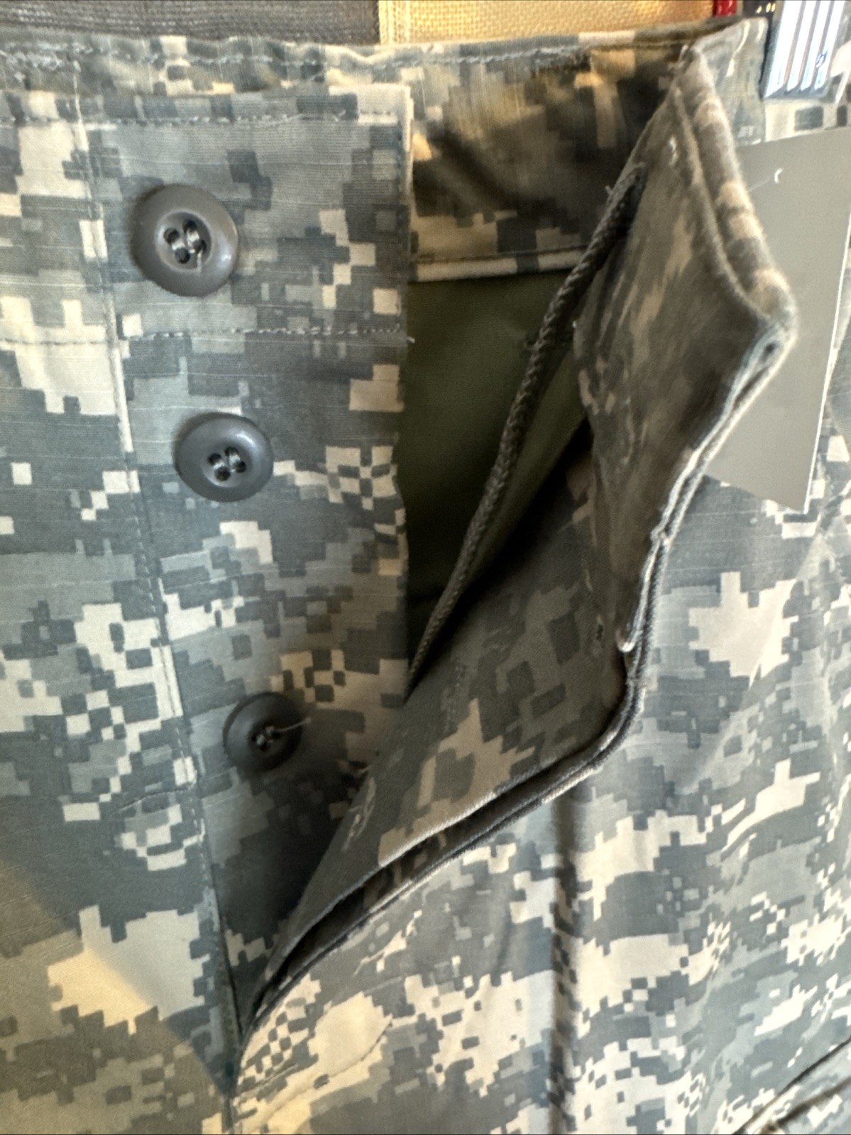 New XSmall XLong - Army Combat Pants ACU Digital Camo USGI B352
