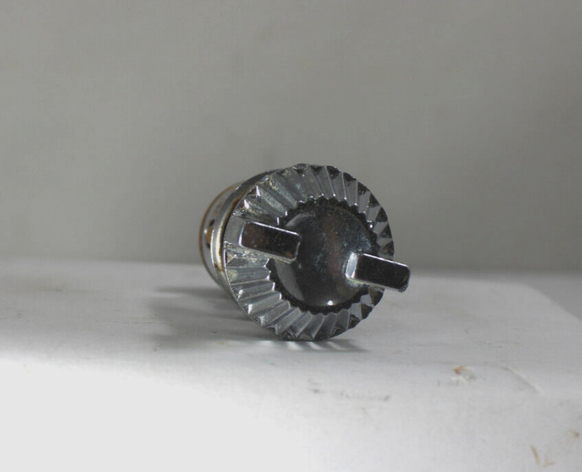1955 DODGE CORONET CIGARETTE CHROME LIGHTER ASSEMBLY KNOB & BEZEL