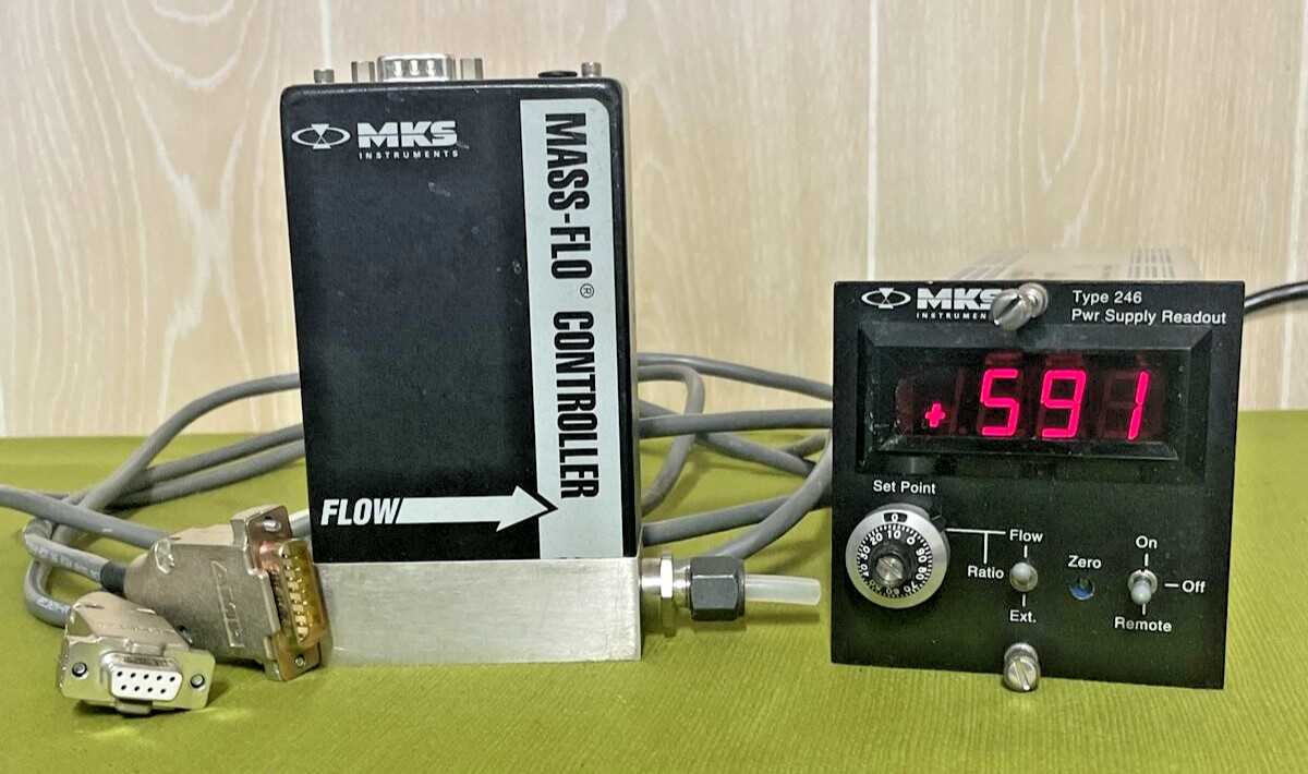 MKS Model 246C Single Channel Controller, Mass-Flo Controller Model 1479A13CS1AM