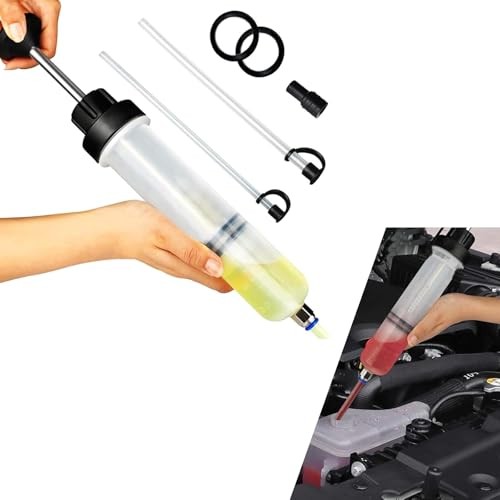 Car Power Steering Fluid Extractor, 200 CC Car Fluid Extractor Pump, Brake