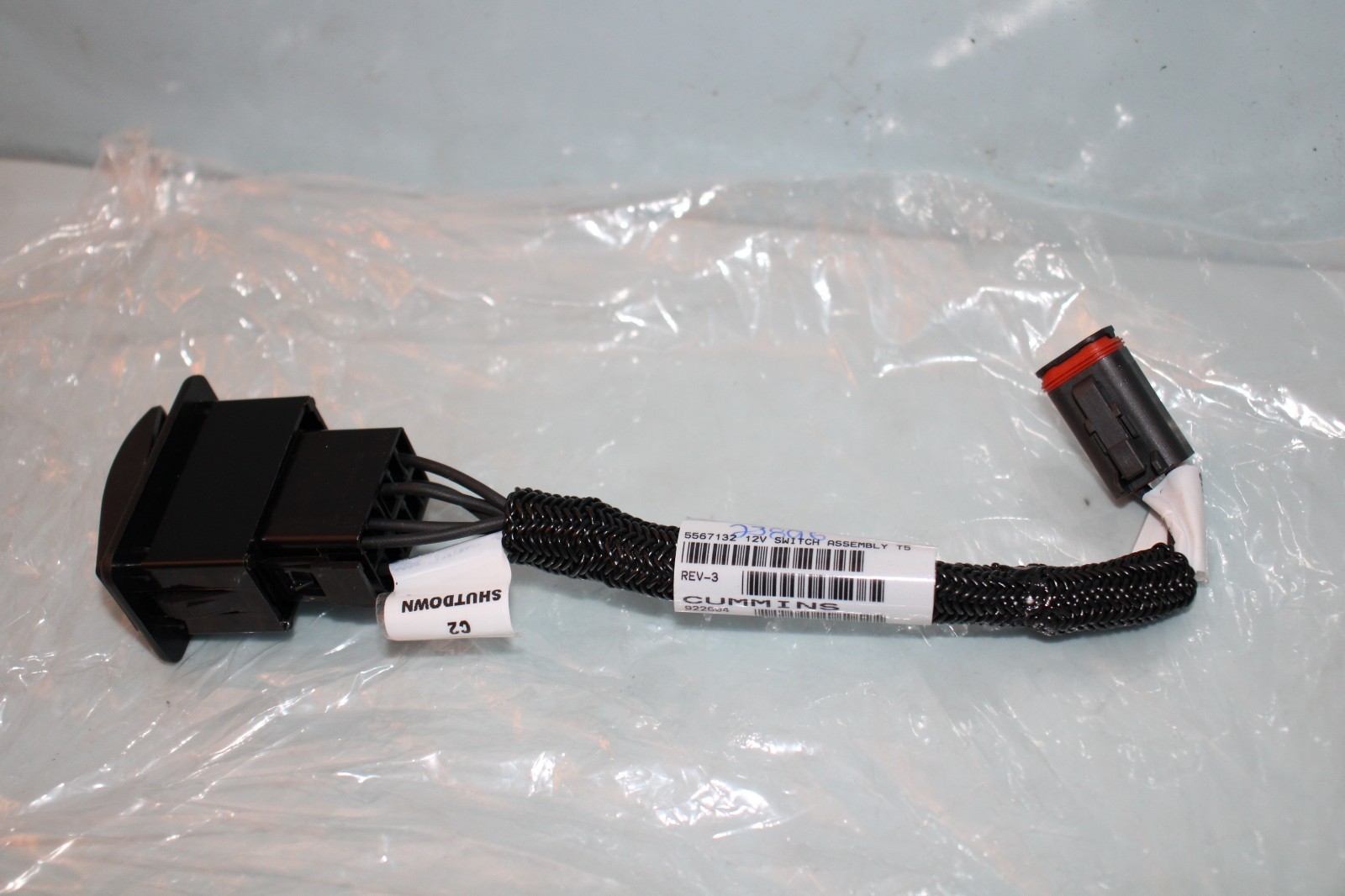 Cummins Toggle Switch 5567132 Assembly T5 12v SHUTDOWN G2 "NEW"