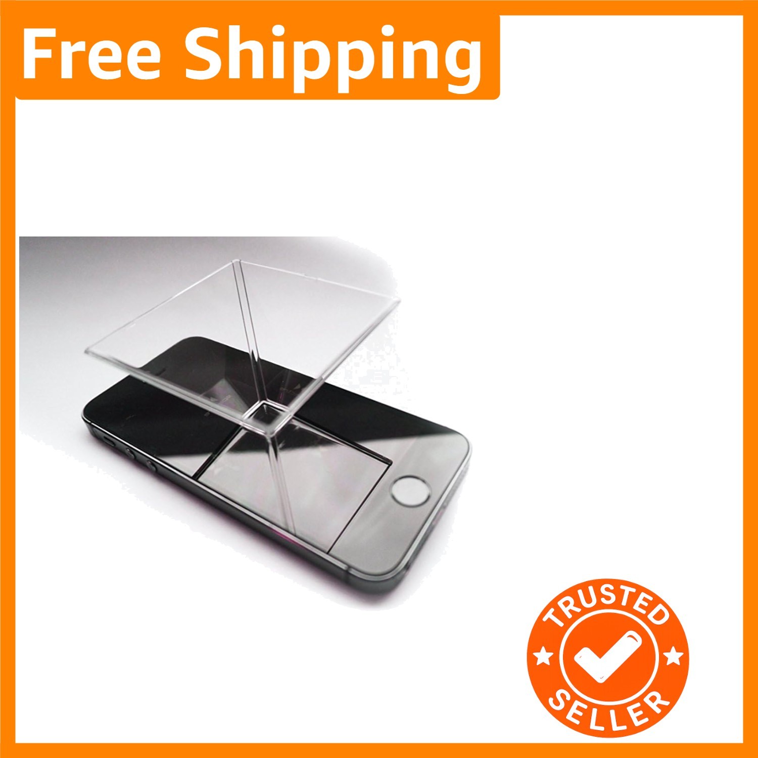 Captivating Holographic Prism - Transform Your Smartphone into a 3D Display
