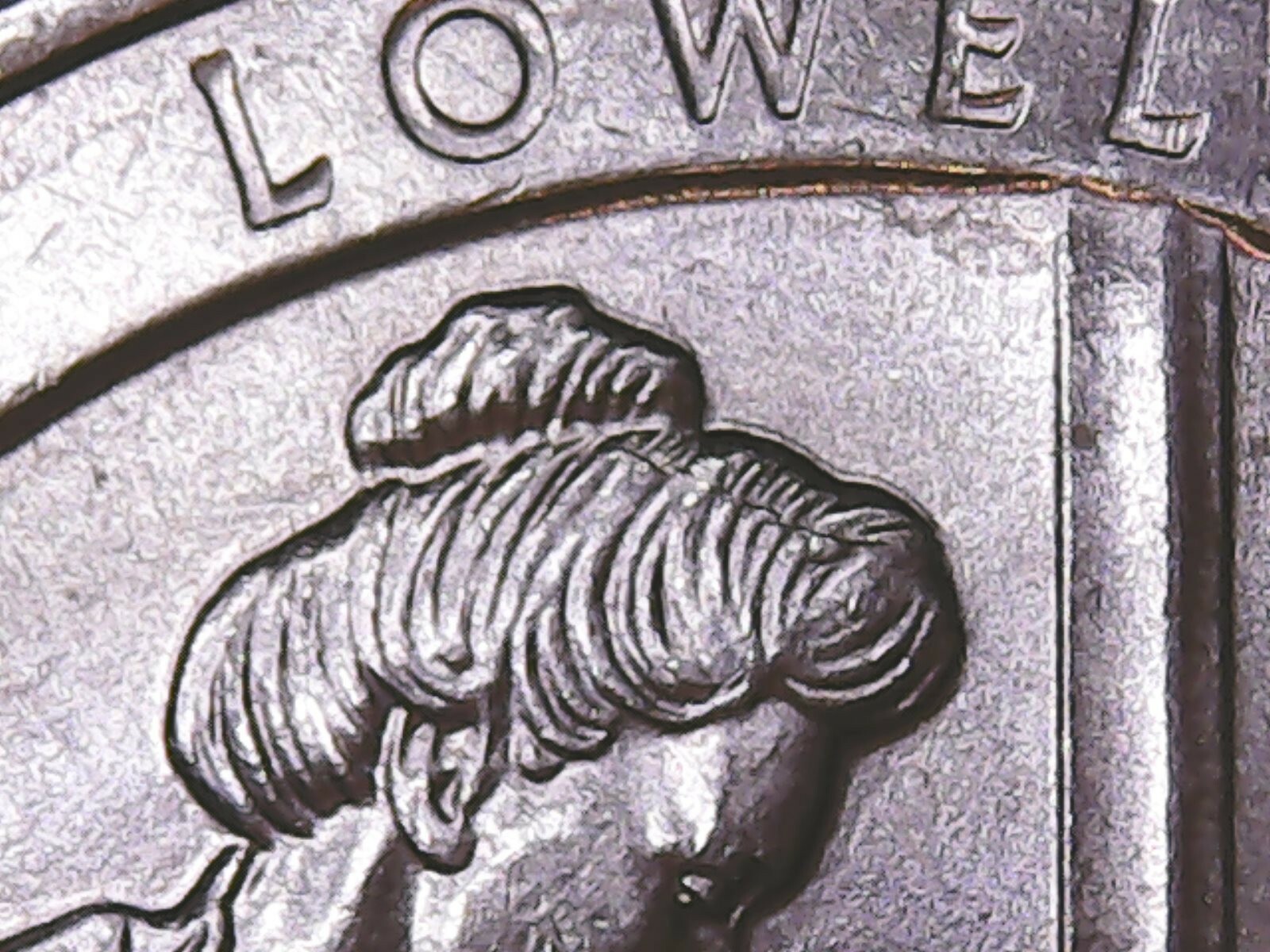 2019 P Lowell ATB Quarter with Die Chips and Die Cracks Mint Error.