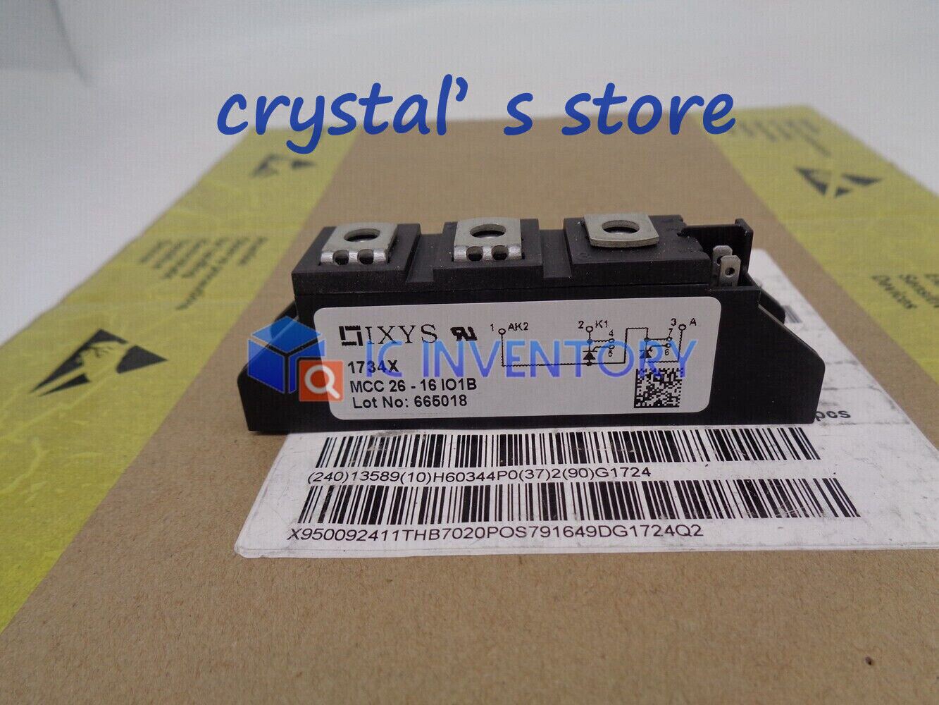 1PCS MCC26-16io1B Power Module Supply New 100% Quality Guarantee MCC26-16i01B