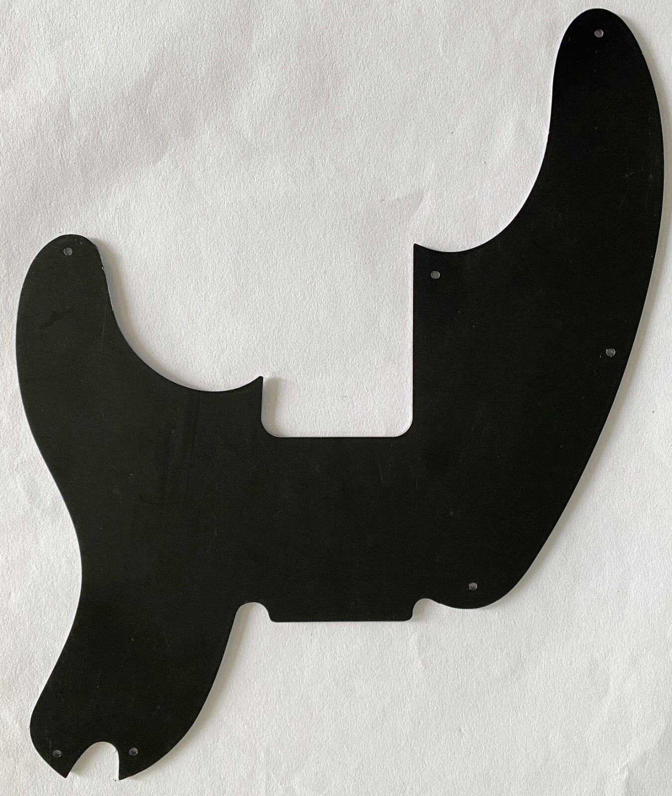 Guitar Pickguard for Fender Telecaster Precision Bass Style,4 Ply Black Pearl