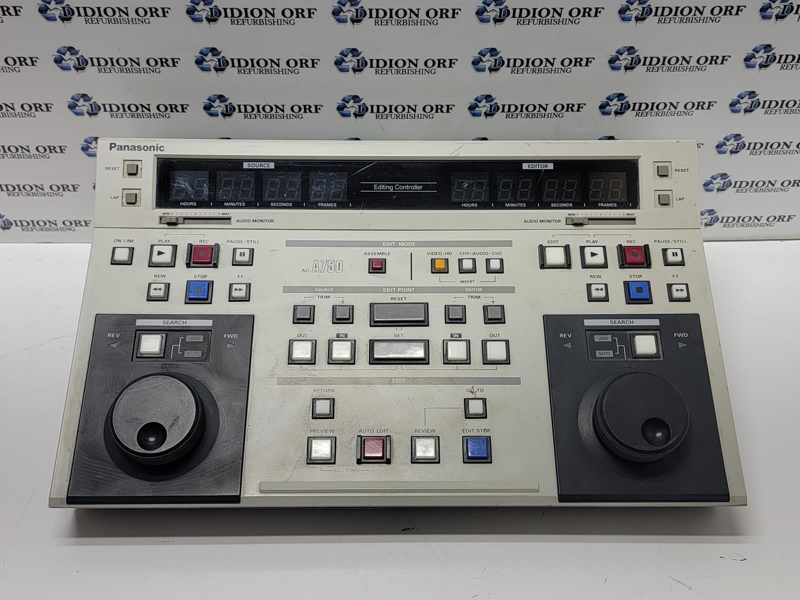 Panasonic AG-A750 Editing Controller -Untested- Grade C SKU 23653