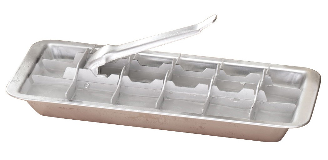 Aluminum Ice Cube Tray, Single