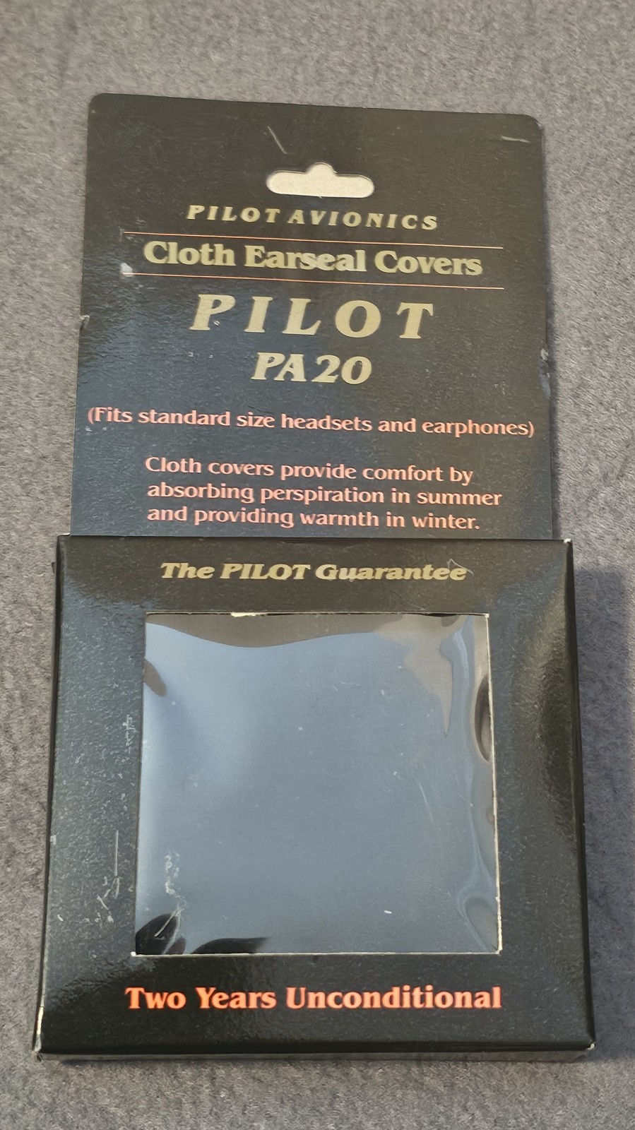 (11 New Pairs) Pilot Avionics Cloth Earseal Headset Covers Pilot PA 20 Plane