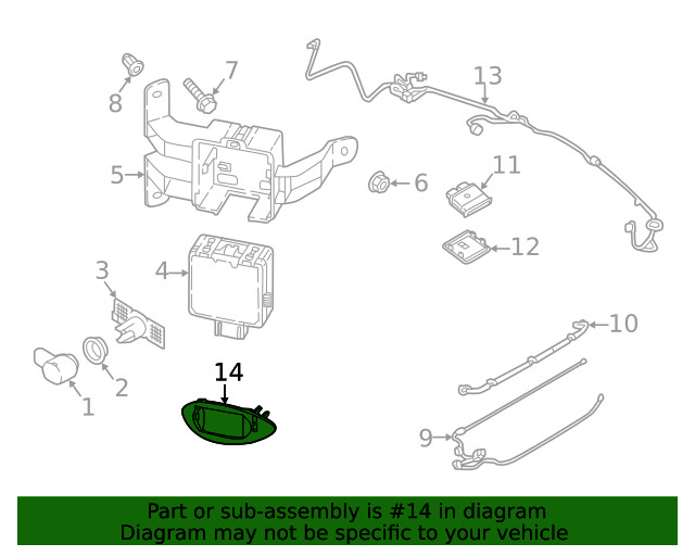 Genuine Volkswagen Shield 5NA-907-694