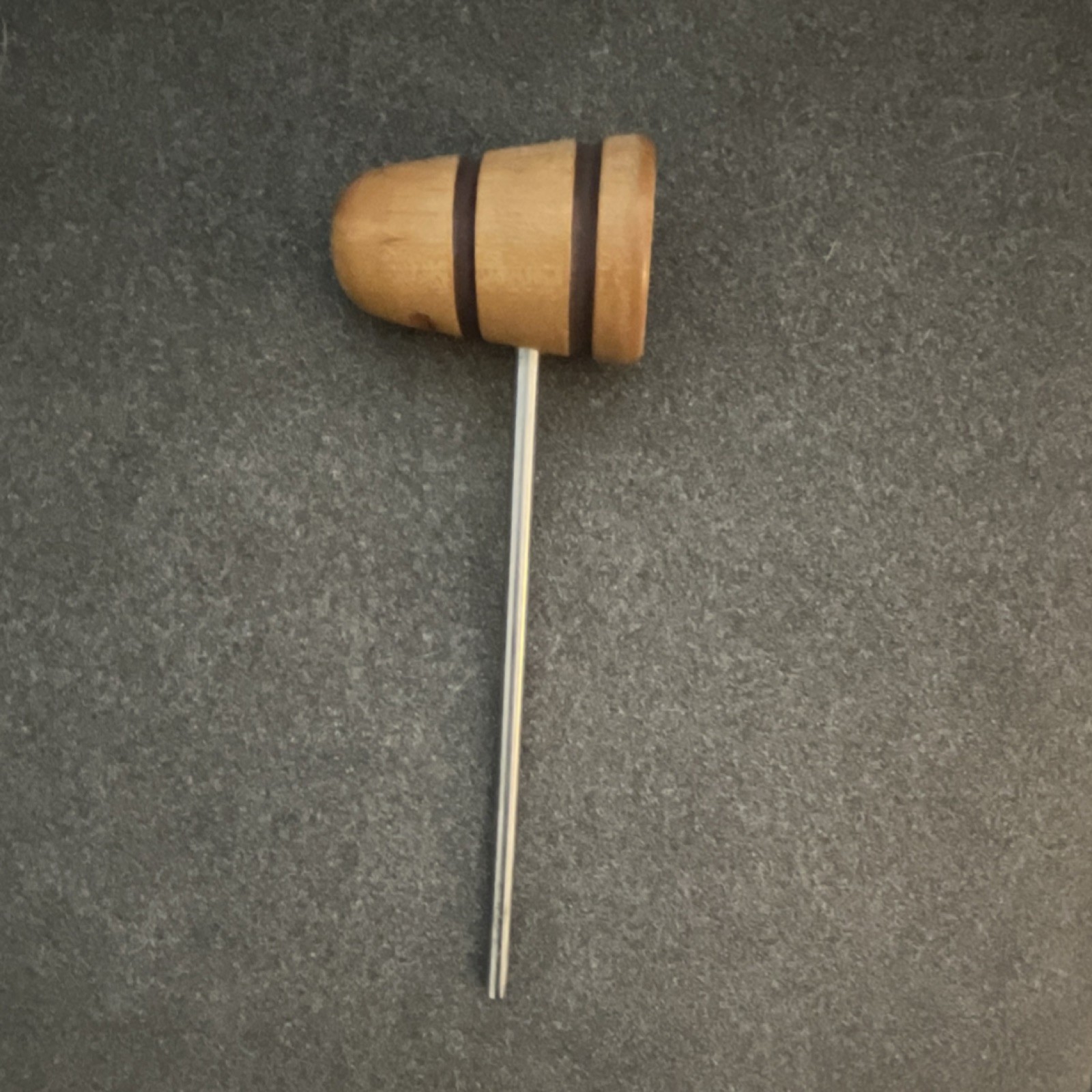 Wooden Bass Drum Single Pedal Beater with Metal Shaft for Drum Pedals Percussion