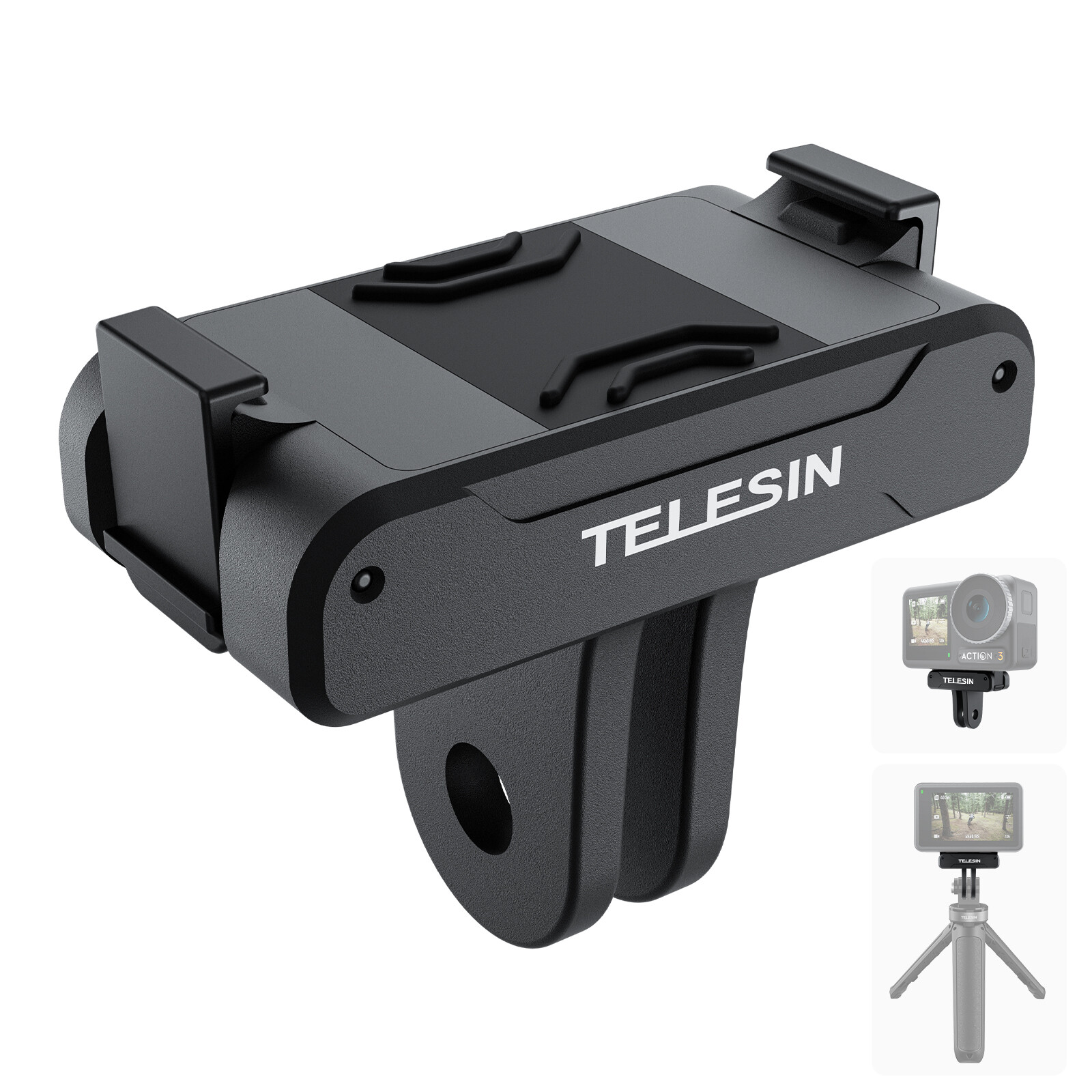 For DJI OSMO Action 3 Action Camera Magnetic Adapter Extension Base Mount US