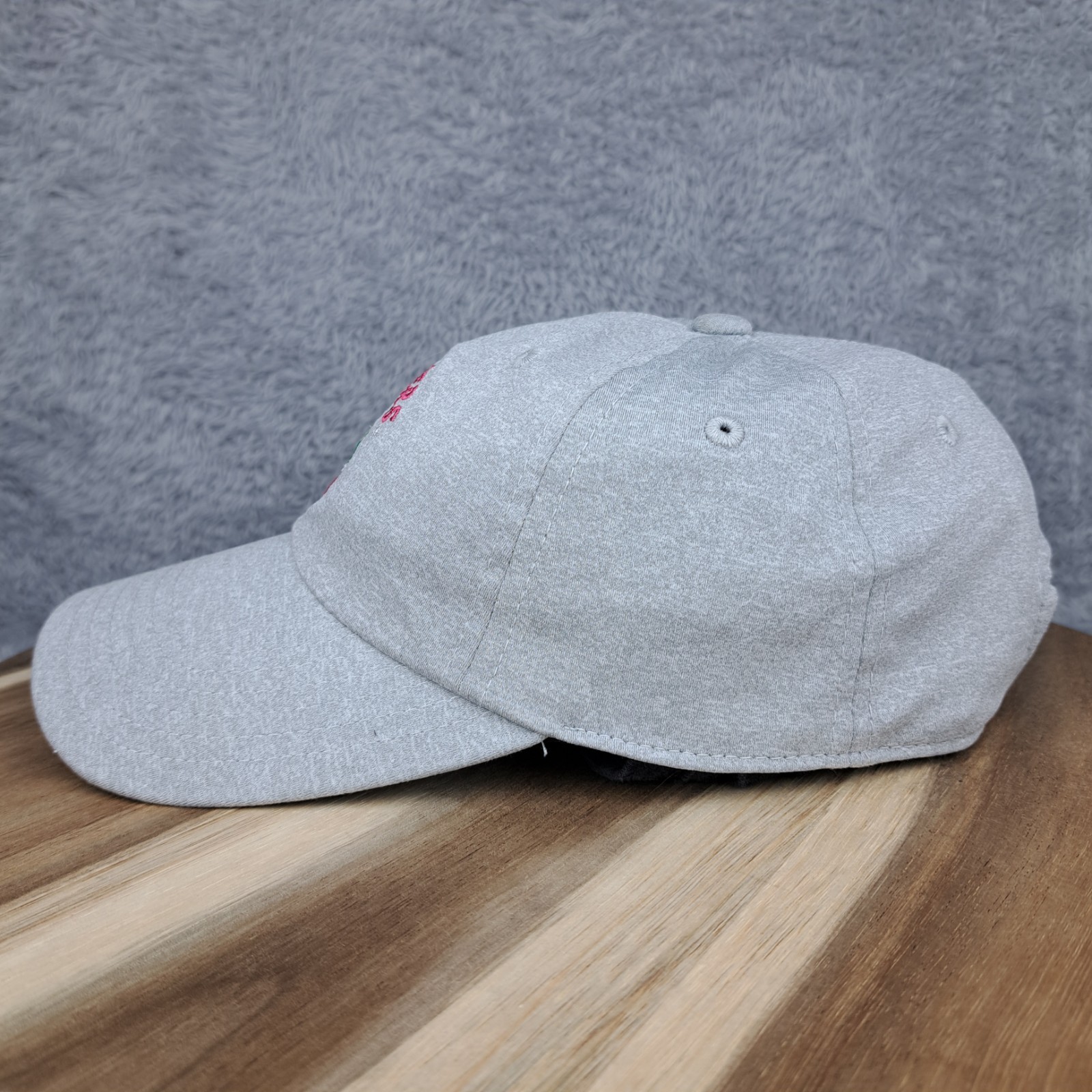 The Masters Hat Cap Strap Back Gray Preformance Light Augusta American Needle