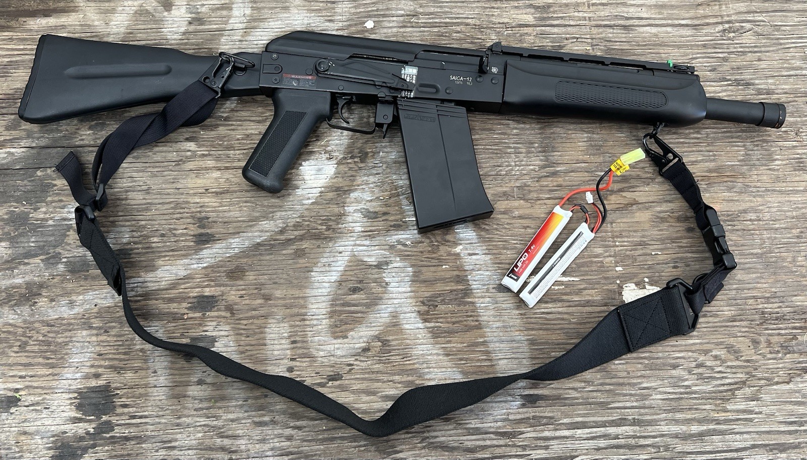 Matrix Full Metal Russian Saiga-12K Airsoft Electric AEG Rifle