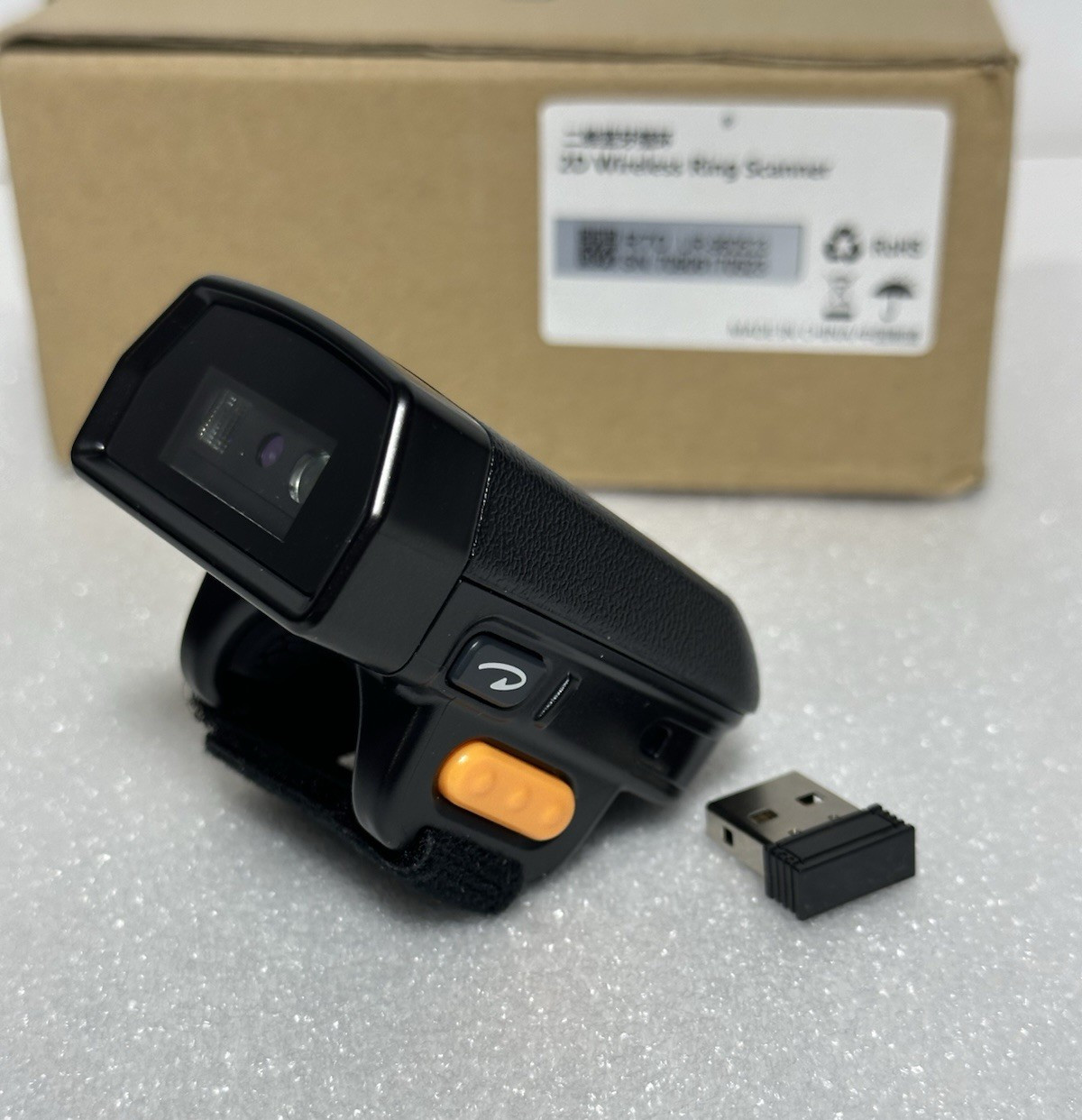 2D WIRELESS Ring Barcode Scanner 2D (R70 UR-960523)- OPEN BOX- FREE SHIP