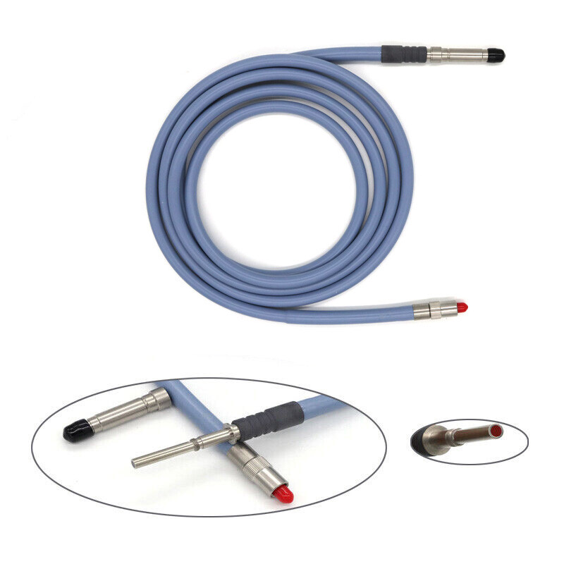 4mmx1800mm Flexible Fiber Optic Light Guide Cable for Storz/Wolf Endoscopes