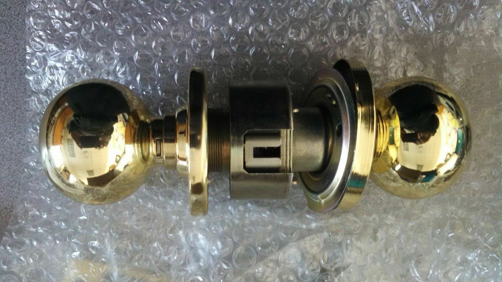 LOCKSMITH ARROW M 02 BD US3 PRIVACY BALL KNOB POLISHED BRASS MINT NOS