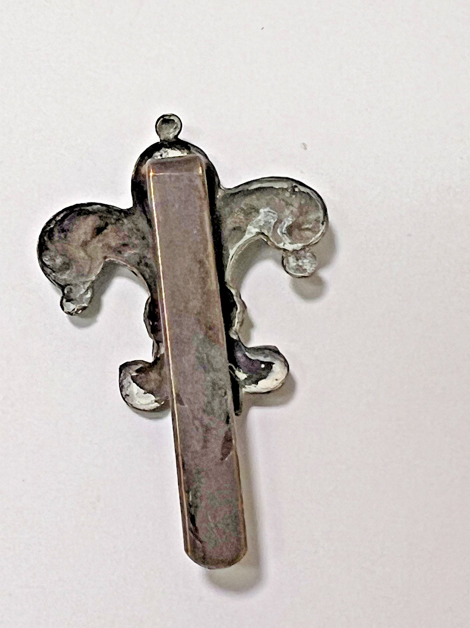 Original Cap Badge 7th Ardwick Bn, Manchester Regiment, 1908-1921 on Slider