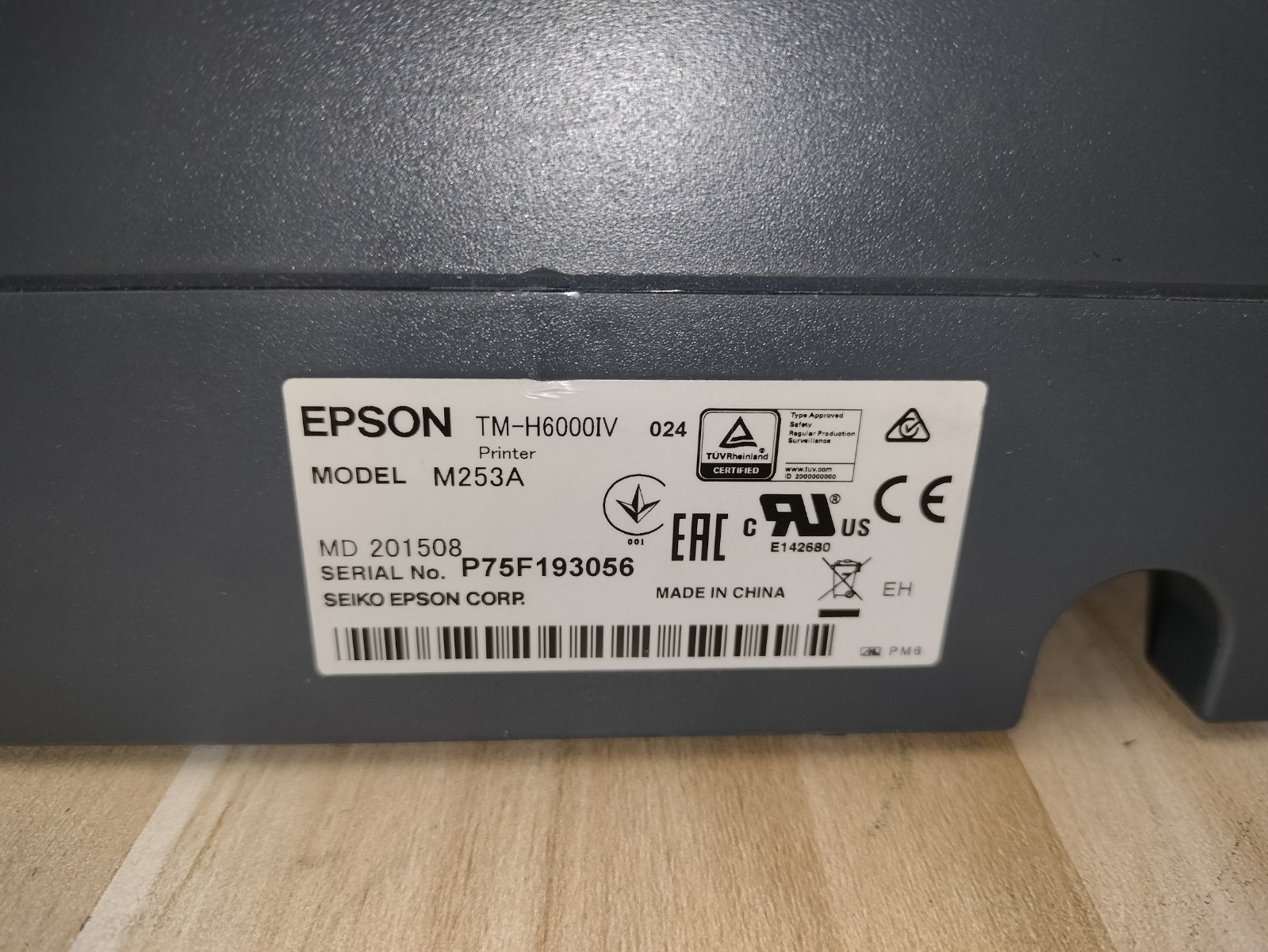 Epson TM-H6000IV M253A POS Receipt Printer