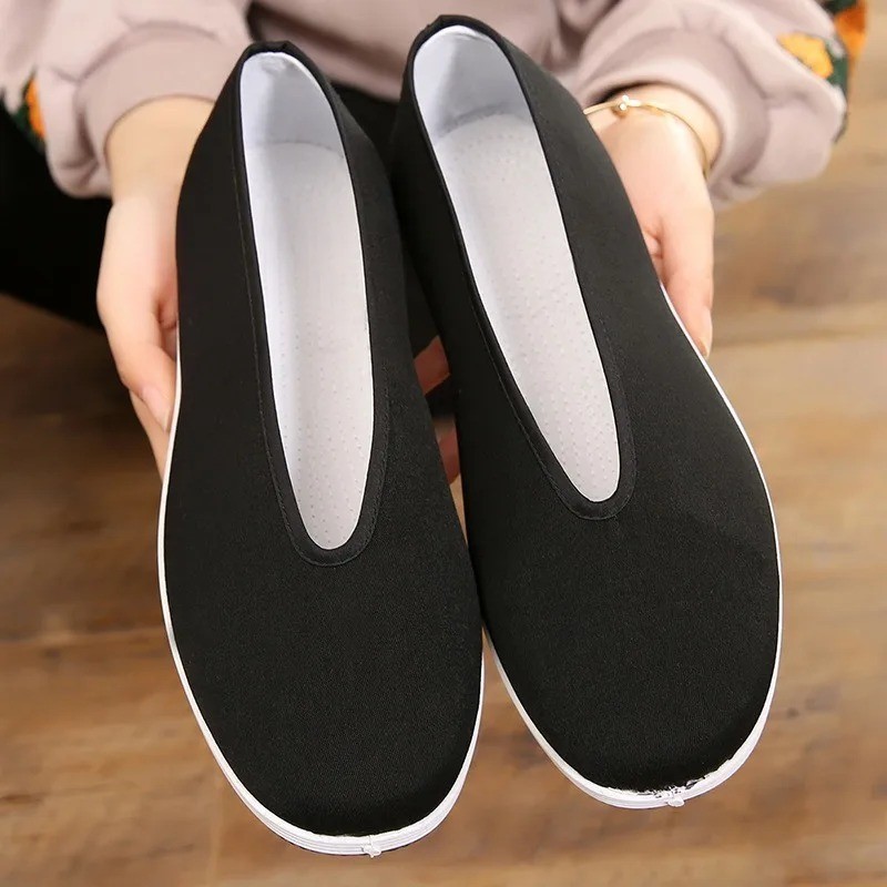 Neutral Chinese Traditional Kung Fu Cotton Shoes Tai Chi Martial Arts Training
