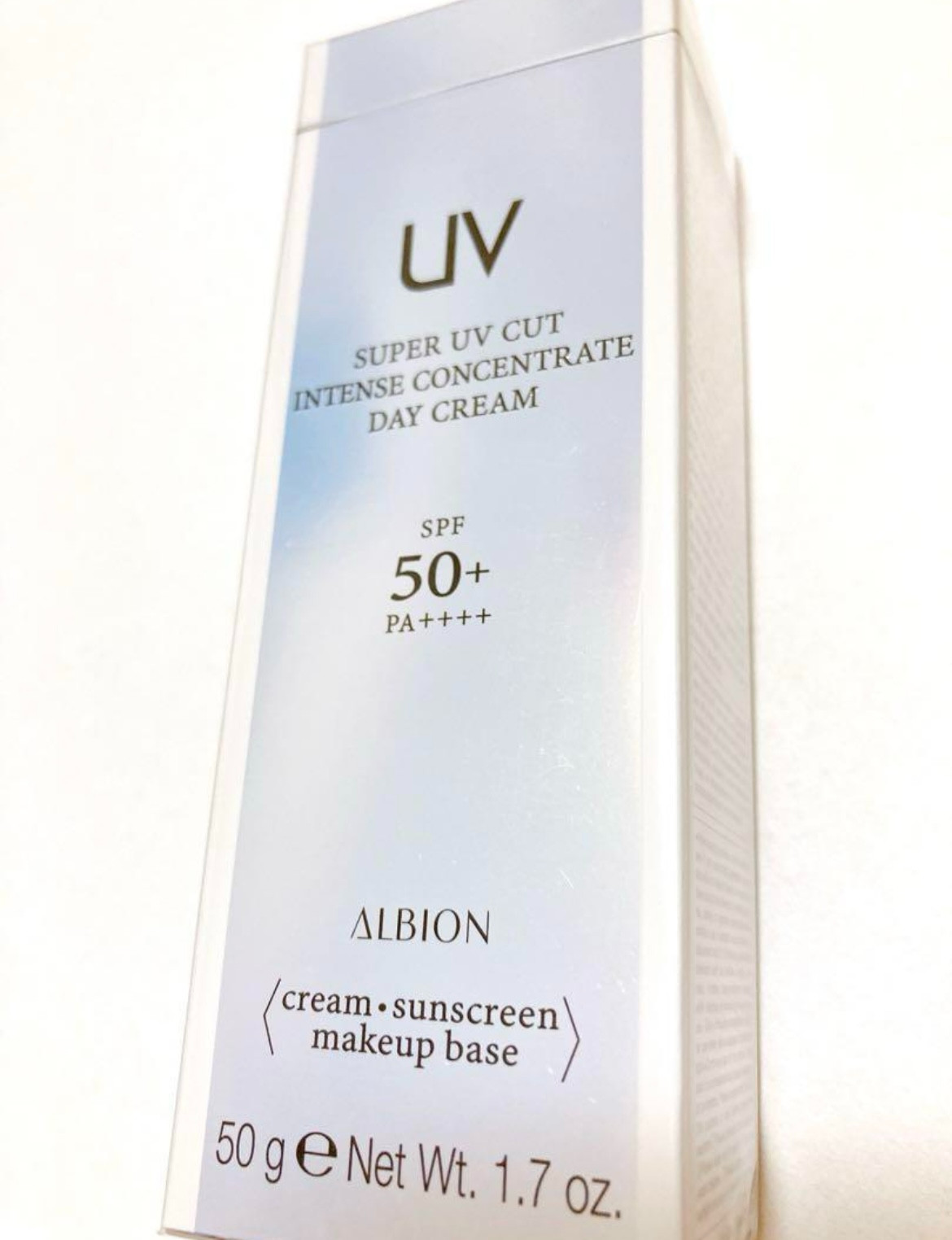 ALBION sunscreen Super UV Cut Intense Concentrate Day Cream 50g SPF50+  PA++++