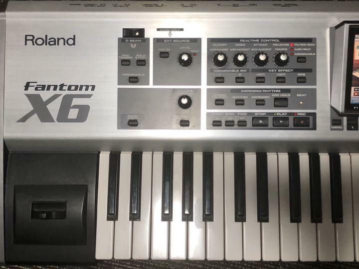 Roland Fantom X6 Sampling Workstation Audio Track Expansion Ver 2.02