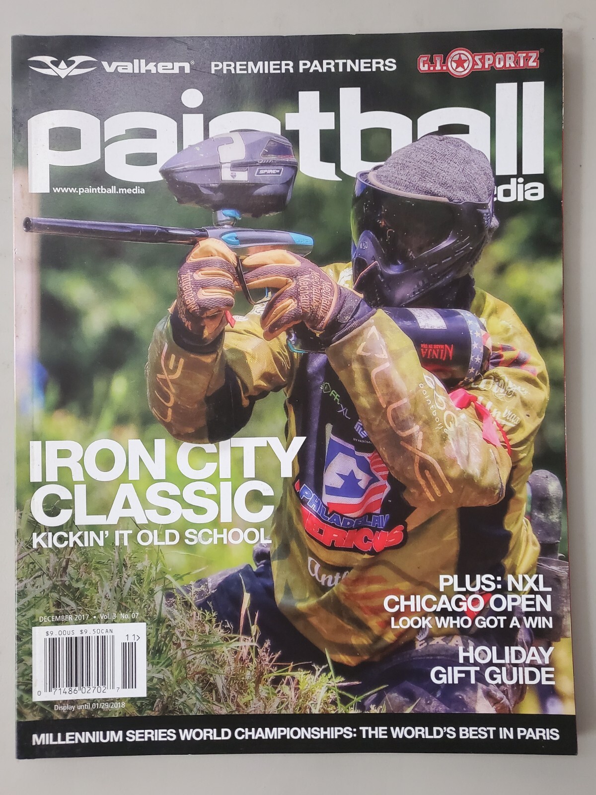 Paintball.Media Magazine Dec 2017 Mounds Fields, NXL, Paris, 160 Glossy Pages