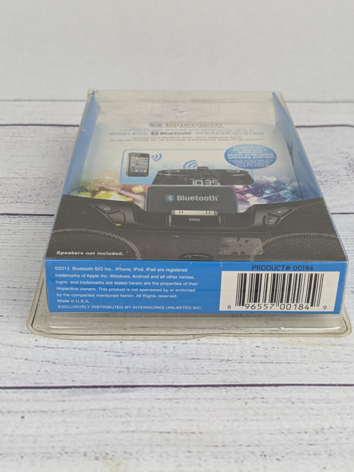 Bluetooth Wireless Music Receiver Dock New Imperfect Packaging