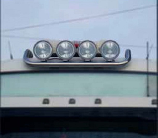 Cabin Light Bar Rollbar for Volvo FM trucks Stainless Steel Front Bar