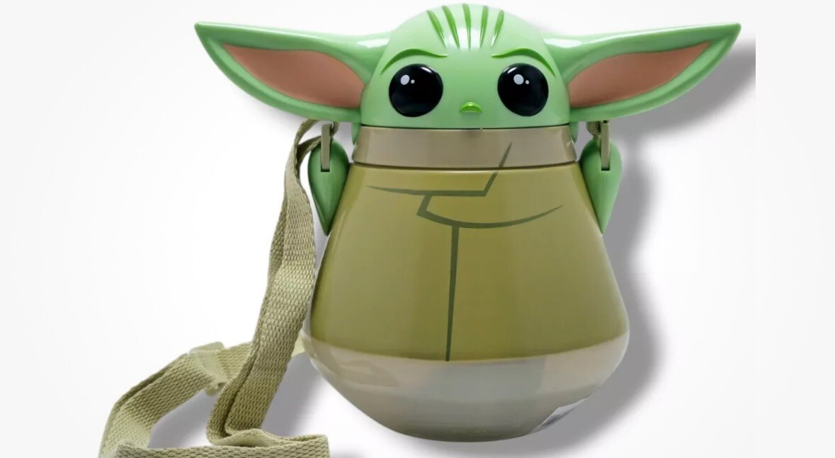 ✨Grogu Flip-Top Canteen✨Star Wars The Mandalorian✨NEW✨