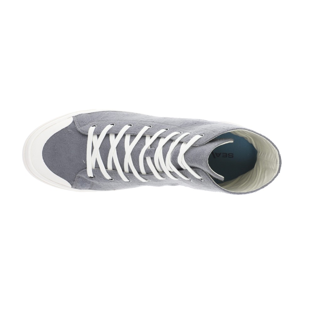 SeaVees Fremont High Top Mens Grey Sneakers Casual Shoes MFHTC23FPL-CCH