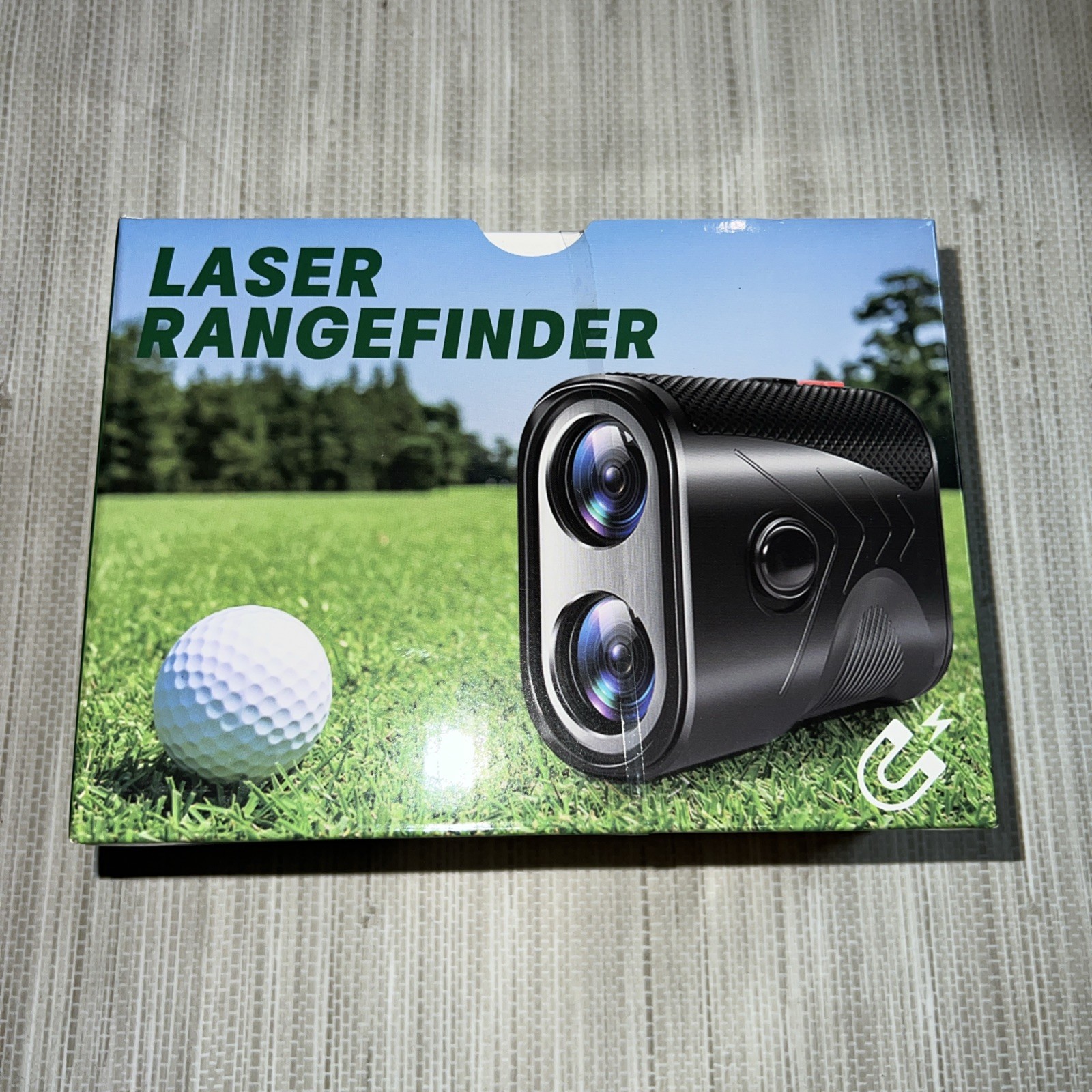 Golf Rangefinder with Slope - 1200yds Laser, Flag Lock, 7X Magnify BRAND NEW