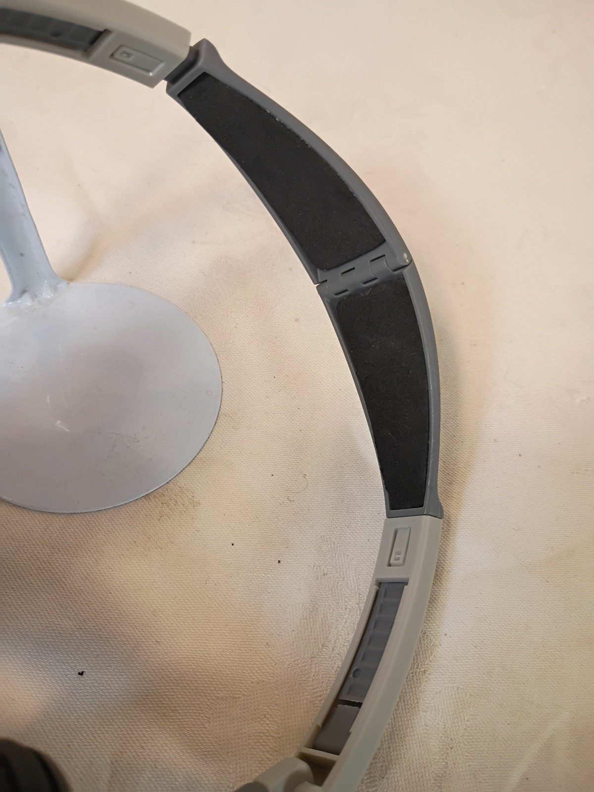 Black And Gray, Adjustable, Corded Headset